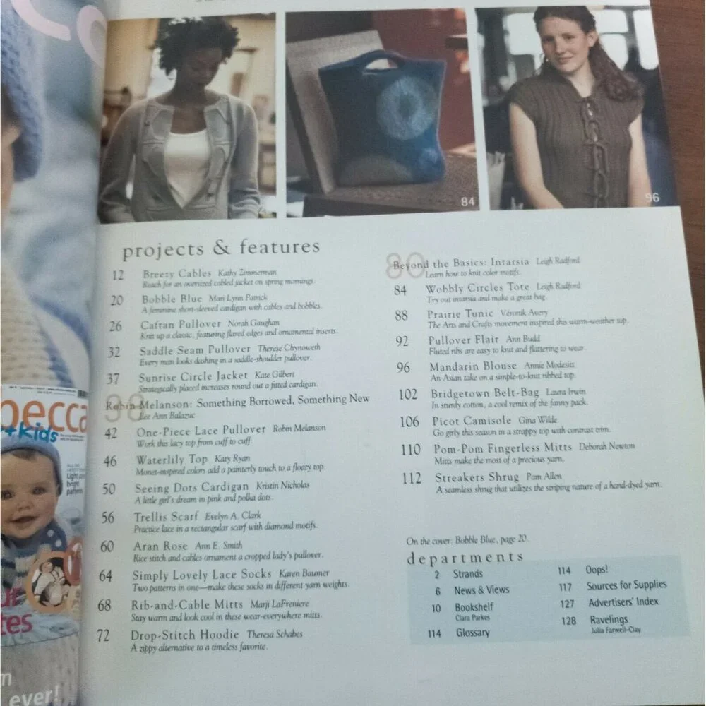 Interweave Knits magazine Spring 2006 Volume XI, number 1